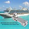 316 Marine Grade Stainless SteelBoat Door Hatch Anti-Rattle Latches, Marine Grade Lockable Hold Down Clamp Latches (4 Pcs) view 3
