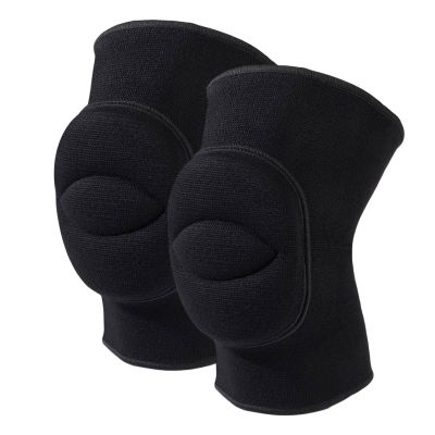 OCUhome Sports Knee Pads Soft Breathable Thick Sponge Knee Protection Shockproof Dance Yoga Volleyball Basketball Football Skating Men Women Knee Cushion M