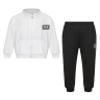 Hansber Kids Boys 2 Piece Tracksuit Sweatsuit Zip Up Turtleneck Long Sleeve Sweatshirt with Sweatpants Set Type A 5-6 Years view 1