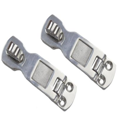 316 Marine Grade Stainless SteelBoat Door Hatch Anti-Rattle Latches, Marine Grade Lockable Hold Down Clamp Latches (2 Pcs)