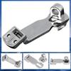 316 Marine Grade Stainless SteelBoat Door Hatch Anti-Rattle Latches, Marine Grade Lockable Hold Down Clamp Latches (2 Pcs) view 2