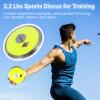 CDOKY 1 Kg Sports Discus, Nylon Discus with Steel Rim and Center, 2.2 Lbs Practice Discus, Training Disc for Men and Women, Outdoor Throwing Disc for Beginners and Professionals view 2