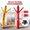 18'' 750W Inflatable Tube Man Blower, Inflatable Balloon Fan, Used for Inflatable Puppet Dancers,Inflatable Arm Swinging Tube Man Strange Wind Flying Dancer Fan,Wacky Waving Inflatable Tube Guy view 3