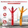 18'' 750W Inflatable Tube Man Blower, Inflatable Balloon Fan, Used for Inflatable Puppet Dancers,Inflatable Arm Swinging Tube Man Strange Wind Flying Dancer Fan,Wacky Waving Inflatable Tube Guy view 4