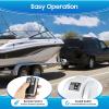 PIAOCAIYIN Boat Anchor Winch, 45 Lbs Marine Boat Electric Boat Winch, Trailer Winch, 12V Anchor Winch Up to 45 Lbs, Boat Anchor Winch w/Wireless Remote Control, 70ft/Min, White view 4