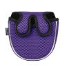 Andux Mallet Cover Golf Putter Head Covers for Center Shaft Putter MT/TG16 Purple, Semicircle view 1