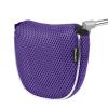Andux Mallet Cover Golf Putter Head Covers for Center Shaft Putter MT/TG16 Purple, Semicircle view 4