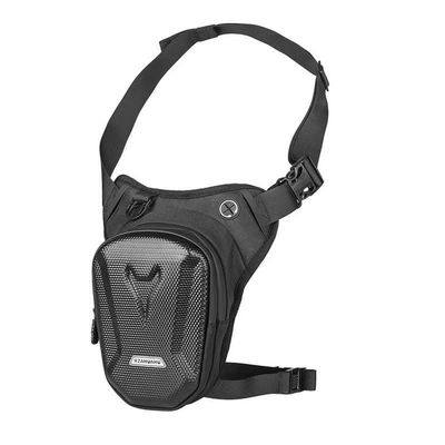 Drop Leg Bag Motorcycle Waist Thigh Pack Pouch Waterproof Cycling Thigh Tactical Leg Bag with Hard Shell Sensitive Touch Screen for Men, Waterproof Waist Motorcycle Leg Side Fanny Pack Bags (Style A)
