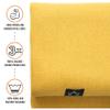 Arcturus Military Wool Blanket - Warm, Thick, Washable - Great for Outdoors, Camping, Stadium Blanket, Picnics, Travel - Car & Bushcraft Survival Kits, Large 64in x 88in 4.5 lb - Gold view 2