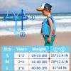 Pottwal Swim Vest for Kids - Swim Jacket for 1-2 Years (24-33LBS) - Made of Neoprene & EPE - with Adjustable Crotch Strap - Sea Blue view 3