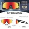 DUCO Sports Sunglasses for Men Women Fishing Cycling Mountain Bike Sun Glasses UV400 Protection 0042 view 2