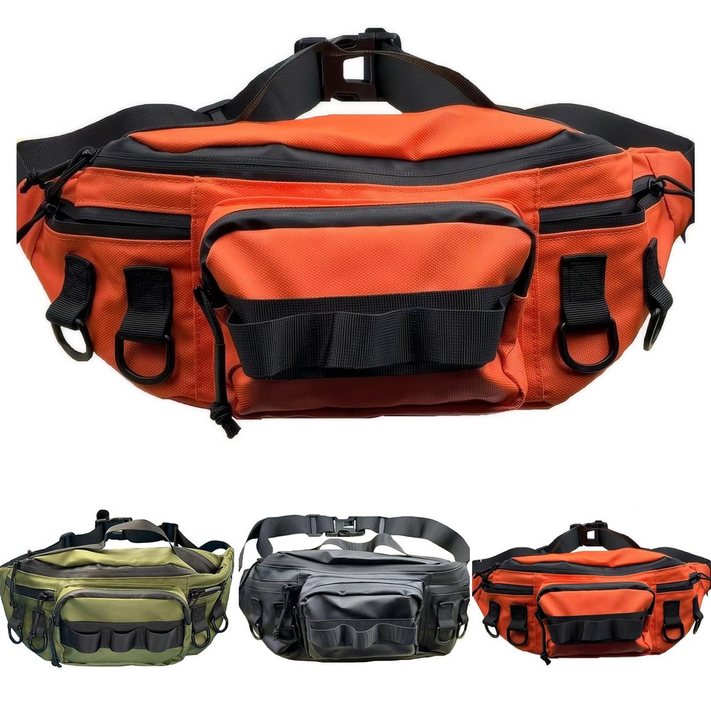 Chardime Fishing Fanny Pack for Men -Fishing Fanny Pack-Lightweight and Fishing Sling Pack