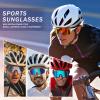 DUCO Sports Sunglasses for Men Women Fishing Cycling Mountain Bike Sun Glasses UV400 Protection 0042 view 2