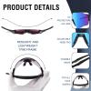 DUCO Sports Sunglasses for Men Women Fishing Cycling Mountain Bike Sun Glasses UV400 Protection 0042 view 4