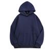 Women's Fleece Cotton Pullover Hoodies Drop Shoulder Athletic Hooded Sweatshirt Solid Color Casual Sweatshirts (Dark Blue,X-Large) view 1