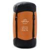 OMVMO Sleeping Bag Stuff Sack, 11L/18L/30L/45L/52L Water-Resistant Compression Sack,Anti-Tear Ultra Light Nylon Storage BagBlack/Yellow/Orange/Dark Blue/Dark Green/Sky Blue (Orange, S/12L)