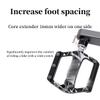 Wokyo Bicycle Pedal Extenders Pedal Extension Spacer Extension Shaft 16mm, for Outdoor Sports Bikes, Black view 4