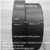 Webbing 1 Inch 1.5 Inch - Nylon Webbing Strap Tape for Bags, Cargo/Luggage Strapping, Outdoor Climbing view 2