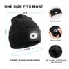 Wmcaps Unisex Hat with Light, USB Rechargeable LED Beanie, Winter Warm Knitted Headlamp Hat Gifts for Men Him Dad Husband view 3