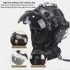 KLYso for Hunting, Shooting Halloween Cosplay CS Games Tactical Helmet Set with Adjustable Visor Goggles and Mask (Color : T1) view 3