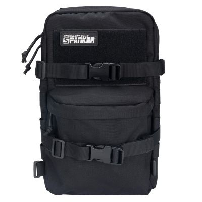 EXCELLENT ELITE SPANKER Tactical Small MOLLE Hydration Pack Water Bladder Carrier Pack for Tactical Vest Backpack Plate Carrier (Black)
