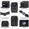 EXCELLENT ELITE SPANKER Tactical Small MOLLE Hydration Pack Water Bladder Carrier Pack for Tactical Vest Backpack Plate Carrier (Multicam Black-Nylon) view 3