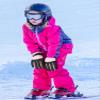 SATINIOR 2 Pairs Kids Waterproof Winter Snow Gloves Ski Gloves for Boy Girl Outdoor Warm Thickening Snowboard(Light Pink, Rose Red,3-6 Years) view 2