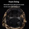 KLYso for Hunting Paintball Bullets Outdoor Sports CS Game Shooting Airsoft Fast Helmet Tactical Protective Mask and Goggles (Color : OD) view 4