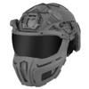 KLYso for Hunting Paintball Bullets Outdoor Sports CS Game Shooting Airsoft Fast Helmet Tactical Protective Mask and Goggles (Color : WG) view 1