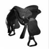 Western Premium Freemax Synthetic Treeless Horse Saddle 15'' to 18'' (16", Brown) view 1