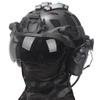 KLYso for Hunting, Shooting Halloween Cosplay CS Games Tactical Helmet Set with Adjustable Visor Goggles and Mask (Color : BK3) view 1