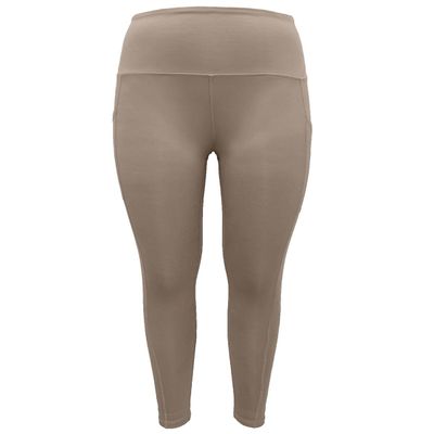 allbrand365 Designer Womens Activewear High-Waist Side-Pocket 7/8 Leggings