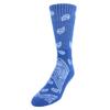 CTM Men's Asombroso Bandana Socks (1 Pair), Royal Blue view 1