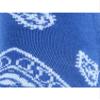 CTM Men's Asombroso Bandana Socks (1 Pair), Royal Blue view 3