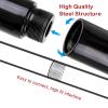 Ceiling-mounted Heavy Duty Permanent Dance Pole 2.24- 4 M, Living Room Bedroom Fitness Dancing Pole Kit, 45mm Competition Stripping Pole, 6 Colours ( Color : Black , Size : 372-380cm(12.2-12.46ft) ) view 4