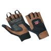 BTR BORN TO RACE Wheelchair User Gloves Set Mobility Disability Fingerless Long Thumb Leather Palm Workout Weight Lifting, Cycling Gloves Set (Black/Antique Brown/Green Camo/Grey Camo (4-Pack), XL) view 3