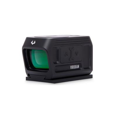 Viridian RFX45 Closed Emitter Green Dot Sight, ACRO Compatible, Instant-ON, Black (RFX45- High Mount)