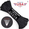 Atwood Rope MFG 550 Paracord 100 Feet 7-Strand Core Nylon Parachute Cord Outside Survival Gear Made in USA | Lanyards, Bracelets, Handle Wraps, Keychain (Alloy Orange) view 3