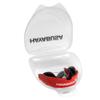Hayabusa Combat Sports Mouth Guard Youth, Kids and Adult Sizes Comes with Case - Red/Black, Youth view 1