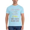 Custom T Shirts Double Sided Printing Design Your Own T Shirts Add Text Image Logo Photo Personalization Mens Womens Cotton Sky Blue view 2