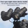 KLYso for Paintball Shooting, Halloween, CS and Other Outdoor Activities,Tactical Mask and Fast Helmet Pickup Noise Canceling Headphones NVG Set Combo (Color : BK6) view 3
