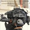 KLYso for Paintball Shooting, Halloween, CS and Other Outdoor Activities,Tactical Mask and Fast Helmet Pickup Noise Canceling Headphones NVG Set Combo (Color : BK6) view 4