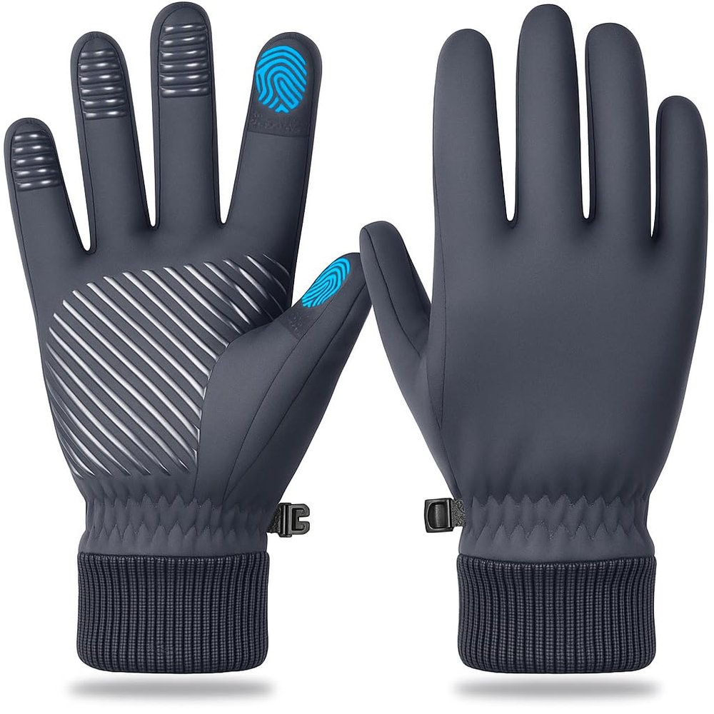 FEWTUR Winter Gloves for Women Men Cold Weather - Water ResistantThermal Gloves for Men