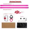 NUNETH 2M Flying Pole Aerial Dancing Pole Set, Portable 360 Rotating Dance Pole for Home/Dance Studio/Acrobatic Show, 45mm Stripper Pole Silver Pink Black (Color : Pink Aerial Pole Dance) view 3
