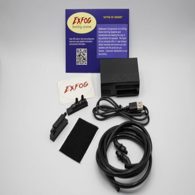 ExFog XT Essential Anti Fog Kit (No Headband or T Band included) - Lightweight Anti Fog Unit for Airsoft, Paintball, Skiing Sports and Construction Goggles