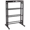MVP Disc Sports Disc Station Disc Storage Rack (3 Shelf/Black) view 2