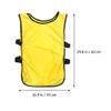 BESPORTBLE 12pcs Soccer Pinnies Training Vests for Adults Lightweight Washable Mesh Jerseys for Basketball and Soccer Practice view 3