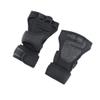 DOITOOL 1pair Half Finger Palm Care Gloves -skid Gel for Fitness Cycling Breathable Design Comfortable Grip for Weightlifting Yoga Strength Training Black view 1