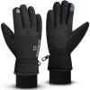 WESTWOOD FOX Waterproof Winter Gloves for Men & Women,Windproof, Warm Ski Gloves, Touchscreen, Anti-Slip Grip Gloves for Cycling, Snowboarding, Hiking, Running, Driving and Outdoor Sports (S) view 1