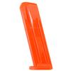 American Safety Molds - Compatible with Sig Sauer P320 (XFULL) - Non-Functional Solid Polymer Magazine - Blaze Orange - U.S.A - Magazine Holster Molding Prop view 1